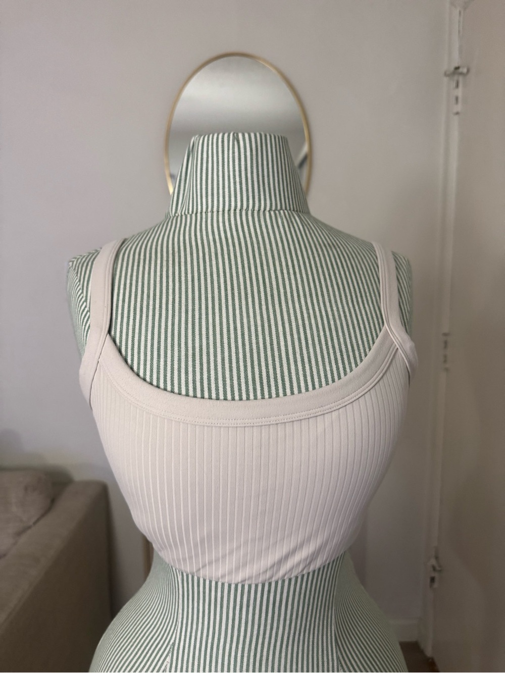 prAna Ribbed Shelf Bra Crop Tank – Size Small